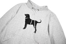 画像2: Used The Black Dog Louie Collar Sweat Shirt made in USA (2)