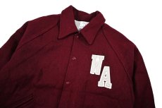 画像3: Used Felco Top of the Line Melton Varsity Jacket made in USA (3)