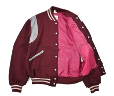 画像5: Used Butwin Melton/Leather Varsity Jacket made in USA (5)