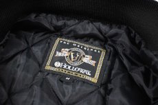 画像6: Deadstock Holloway Melton/Leather Varsity Jacket made in USA (6)