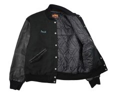 画像5: Used Game Melton/Leather Varsity Jacket made in USA (5)