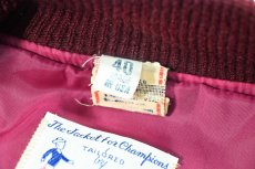画像7: Used Butwin Melton/Leather Varsity Jacket made in USA (7)