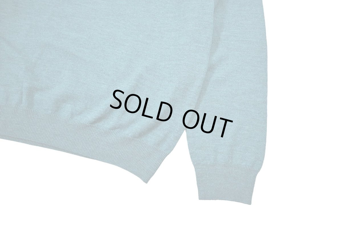 画像3: Used Jos.A.Bank High Gauge Merino Wool Knit Polo Teal (3)