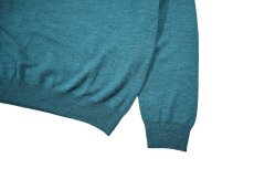 画像3: Used Jos.A.Bank High Gauge Merino Wool Knit Polo Teal (3)