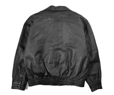 画像2: Used St John's Bay Leather Jacket Black (2)