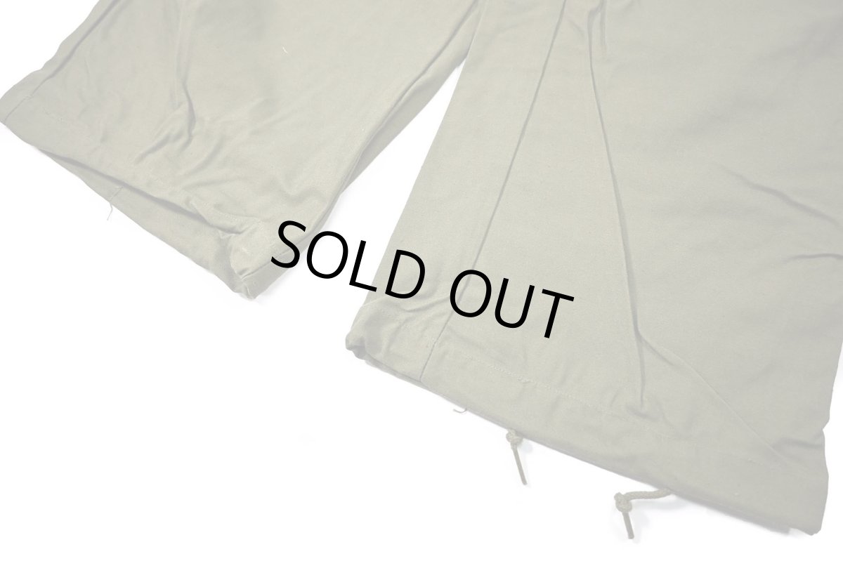 画像3: 60s Deadstock Us Army M-65 Field Pants Olive Aluminum Zipper (3)