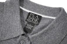 画像4: Used Jos.A.Bank High Gauge Merino Wool Knit Polo Grey (4)