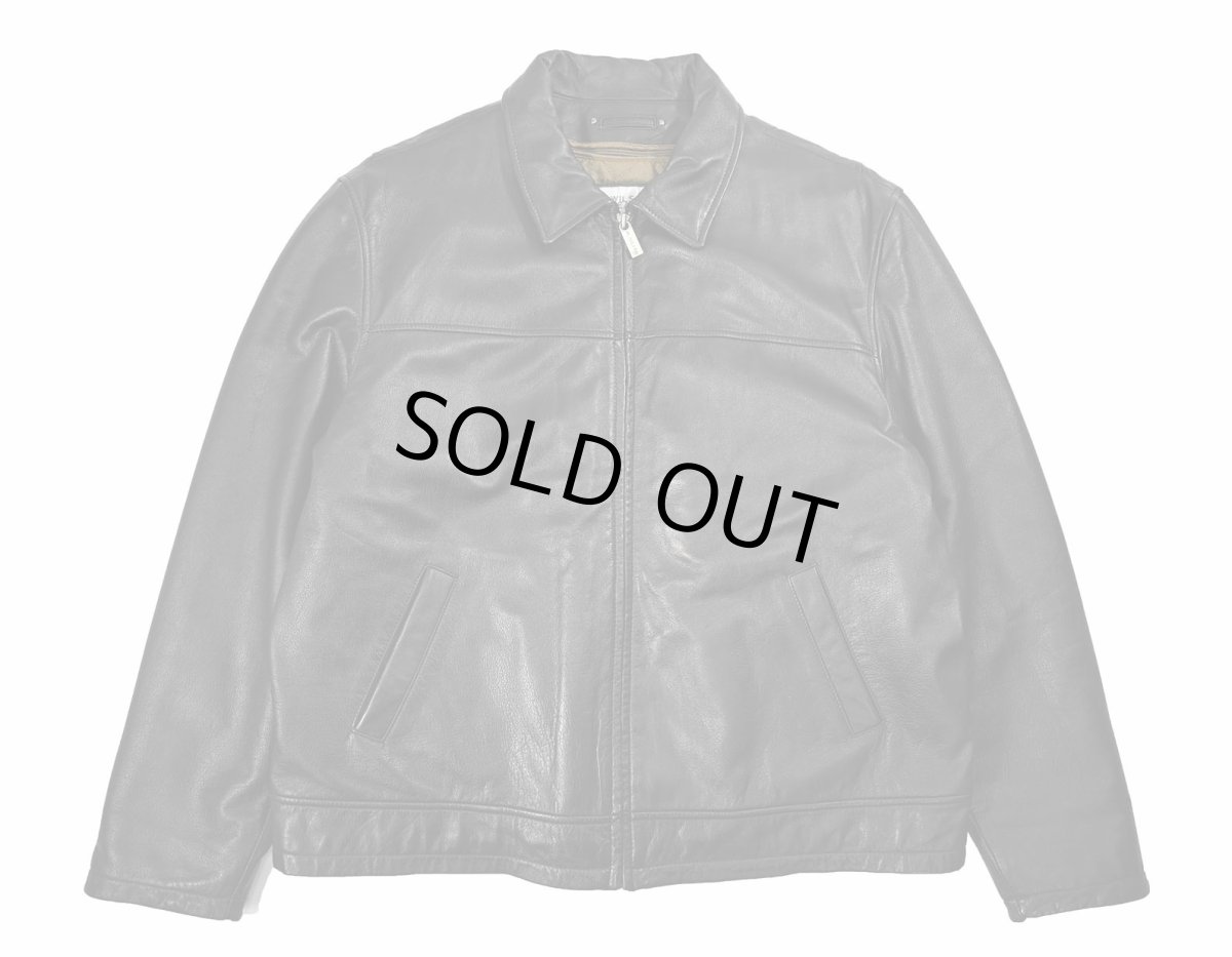 画像1: Used Wilsons M.Julian Leather Jacket Black (1)