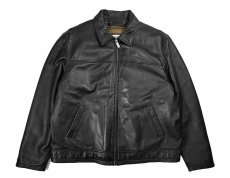 画像1: Used Wilsons M.Julian Leather Jacket Black (1)