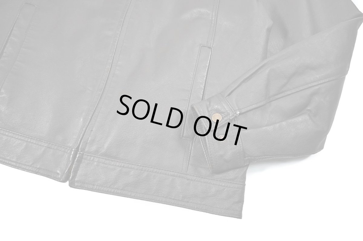 画像4: Used St John's Bay Leather Jacket Brown (4)