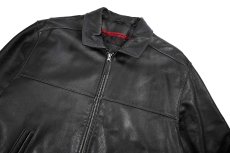 画像3: Used St John's Bay Leather Jacket Black (3)