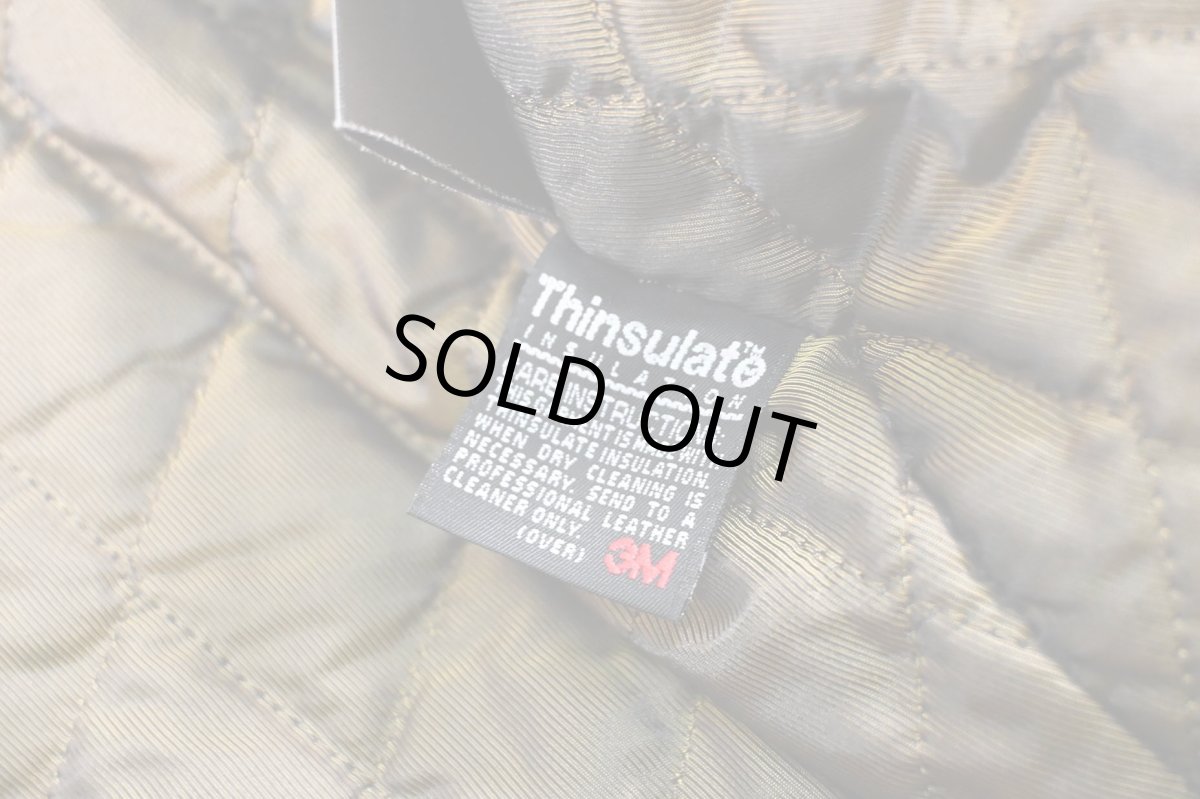 画像7: Used Wilsons M.Julian Leather Jacket Black (7)