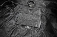 画像6: Used St John's Bay Leather Jacket Black (6)