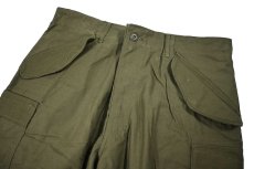 画像2: 60s Deadstock Us Army M-65 Field Pants Olive Aluminum Zipper (2)