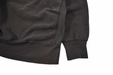 画像3: 80s Used Champion Reverse Weave Sweat Shirt Black made in USA (3)