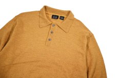 画像2: Used Jos.A.Bank High Gauge Merino Wool Knit Polo Yellow (2)