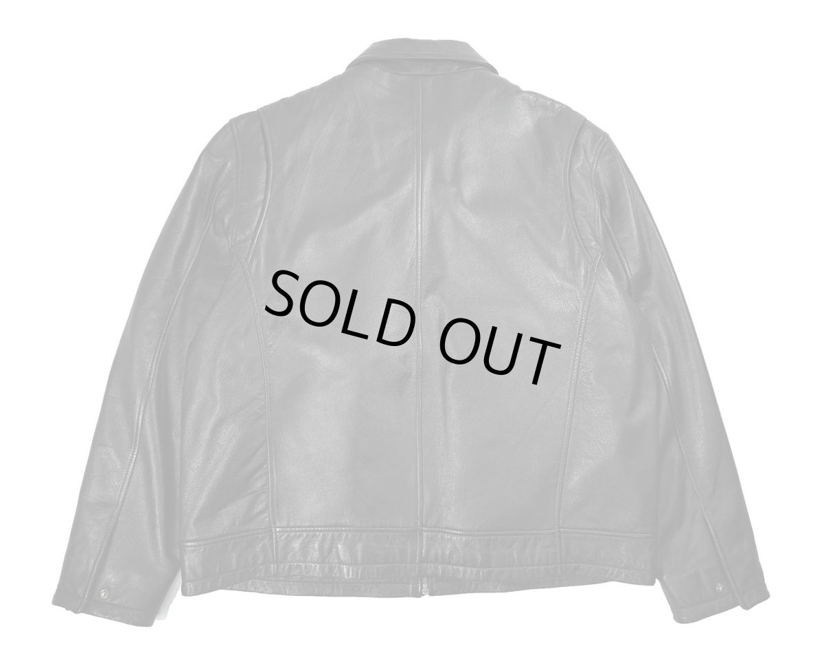 画像2: Used Wilsons M.Julian Leather Jacket Black (2)
