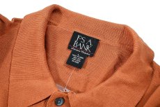 画像4: Deadstock Jos.A.Bank High Gauge Silk Knit Polo Red Brown (4)