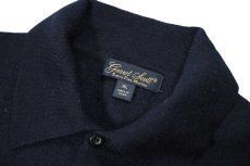 画像4: Used Brooks Brothers High Gauge Merino Wool Knit Polo Navy (4)