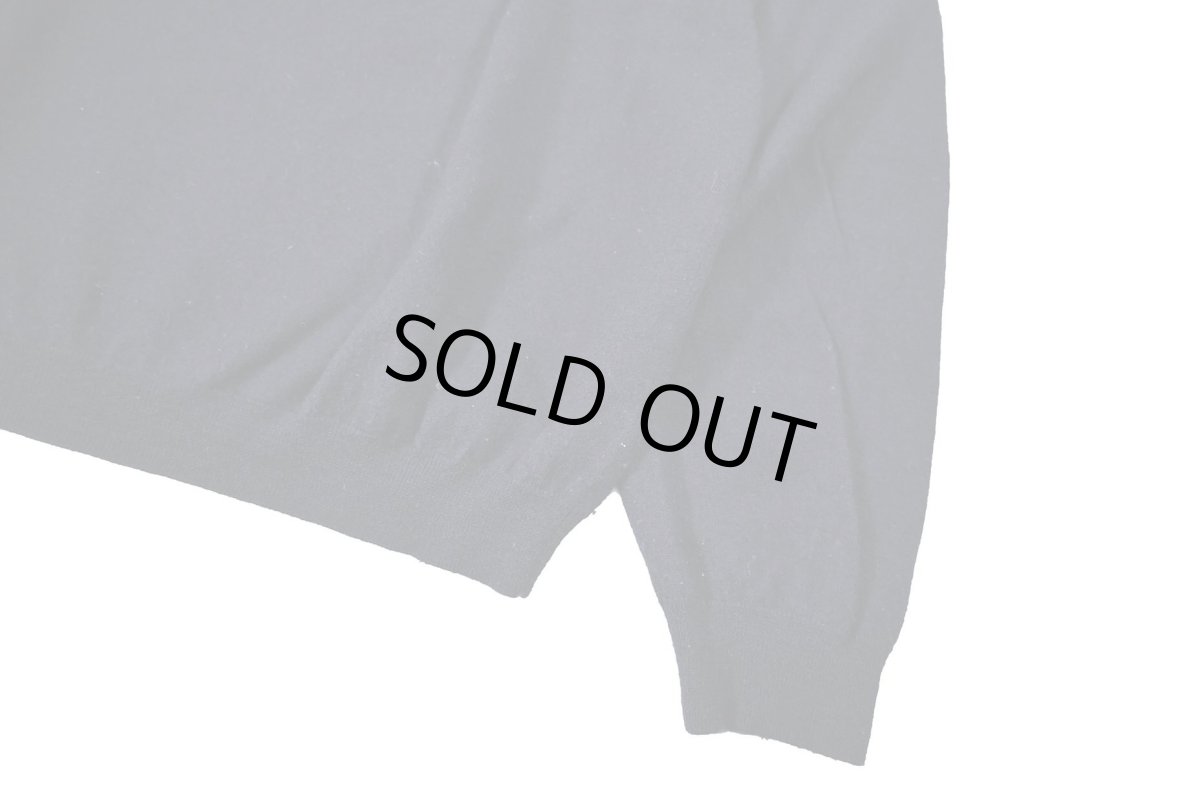 画像3: Used Brooks Brothers High Gauge Merino Wool Knit Polo Navy (3)