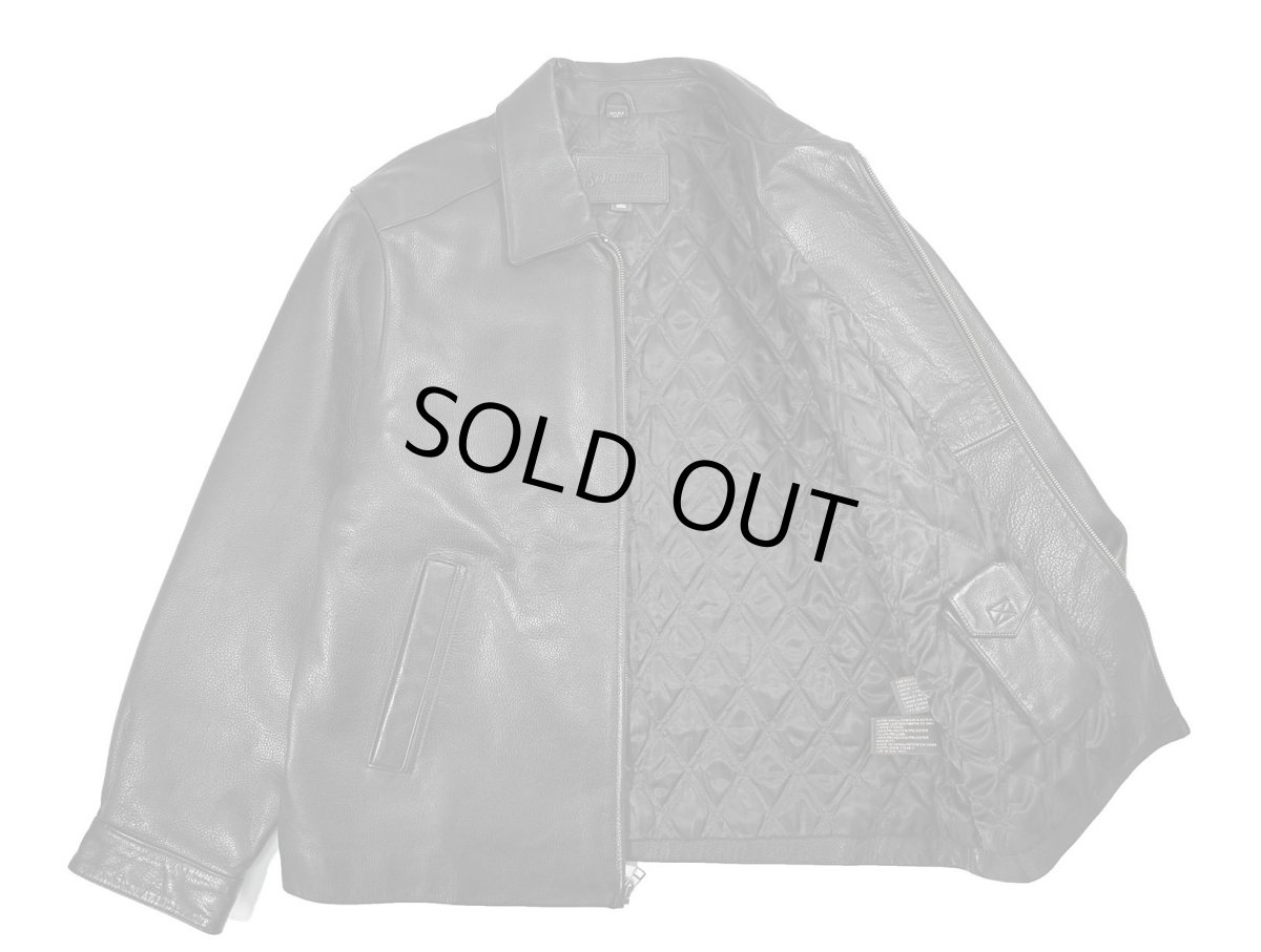 画像5: Used St John's Bay Leather Jacket Black (5)