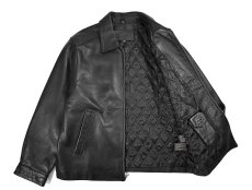 画像5: Used St John's Bay Leather Jacket Black (5)