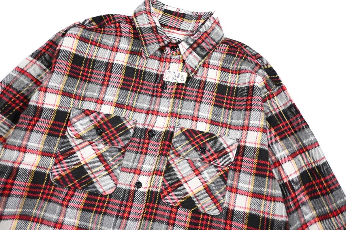 画像2: 70s-80s Deadstock Five Brother Flannel Shirt made in USA (2)