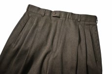 画像2: Used Levi's Slate Pleated Slacks (2)