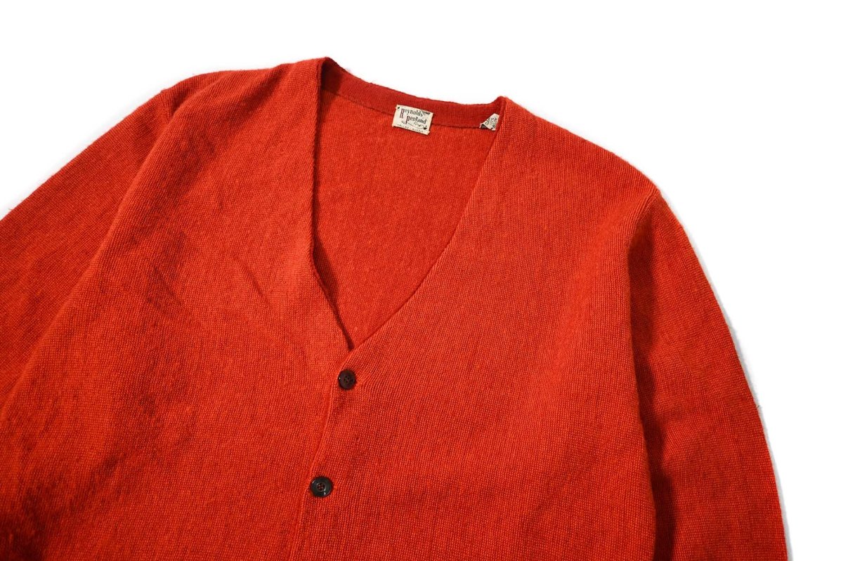 画像2: Used Reynolds Penland Acrylic Knit Cardigan (2)