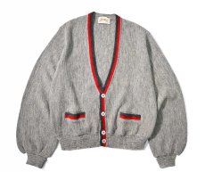 画像1: Used Jantzen Acrylic Knit Cardigan made in USA (1)