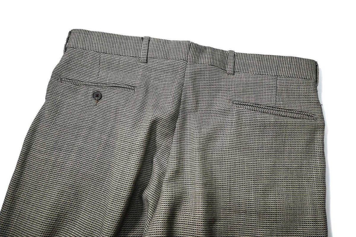 画像4: Used Givenchy Pleated Slacks made in USA (4)