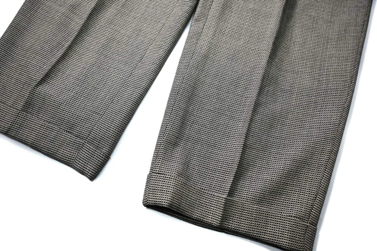 画像3: Used Givenchy Pleated Slacks made in USA (3)