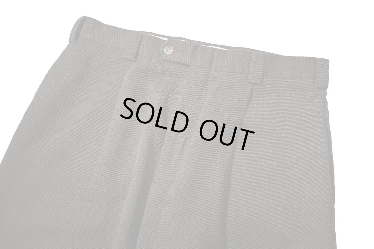 画像2: Used Levi's Slate Pleated Slacks (2)