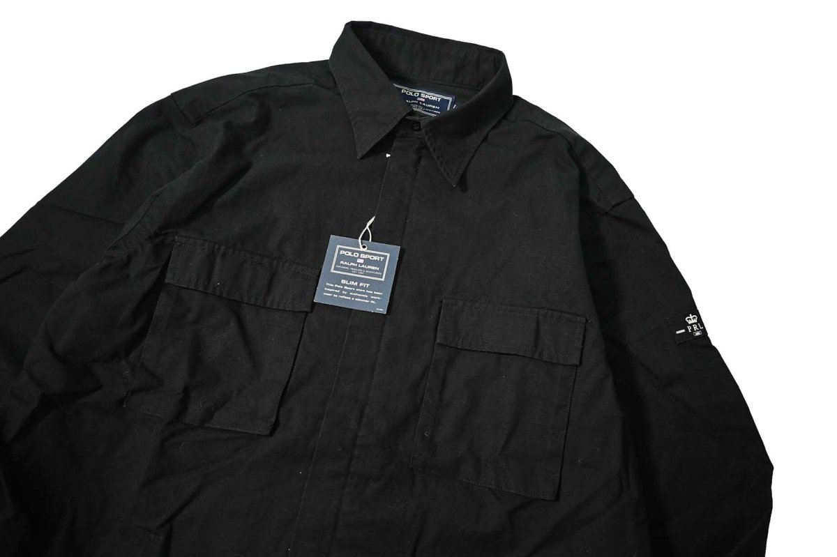 画像2: Deadstock Polo Sport Fatigue Shirt Jacket ラルフローレン (2)