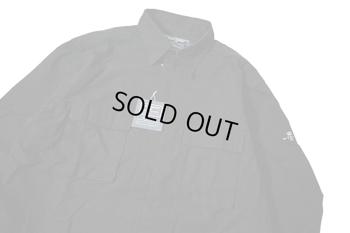 画像2: Deadstock Polo Sport Fatigue Shirt Jacket ラルフローレン (2)