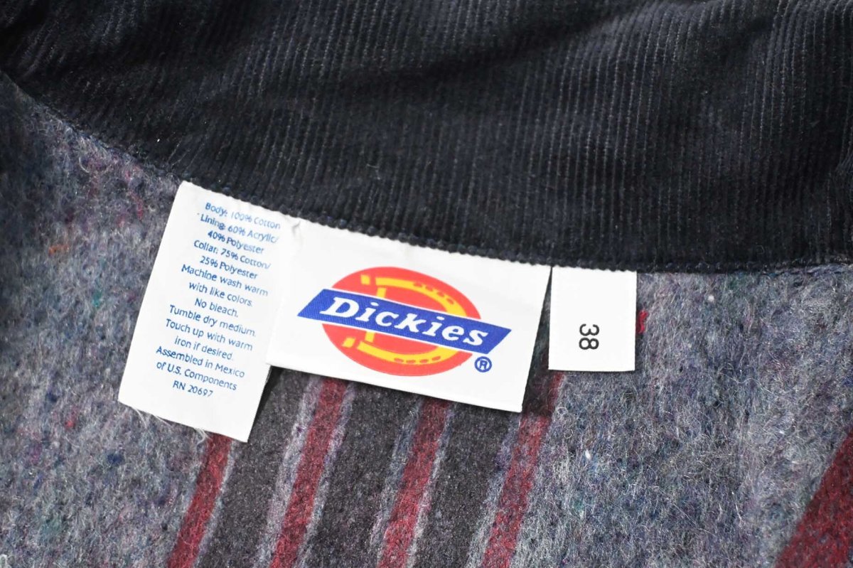 画像5: Deadstock Dickies Denim Chore Coat (5)
