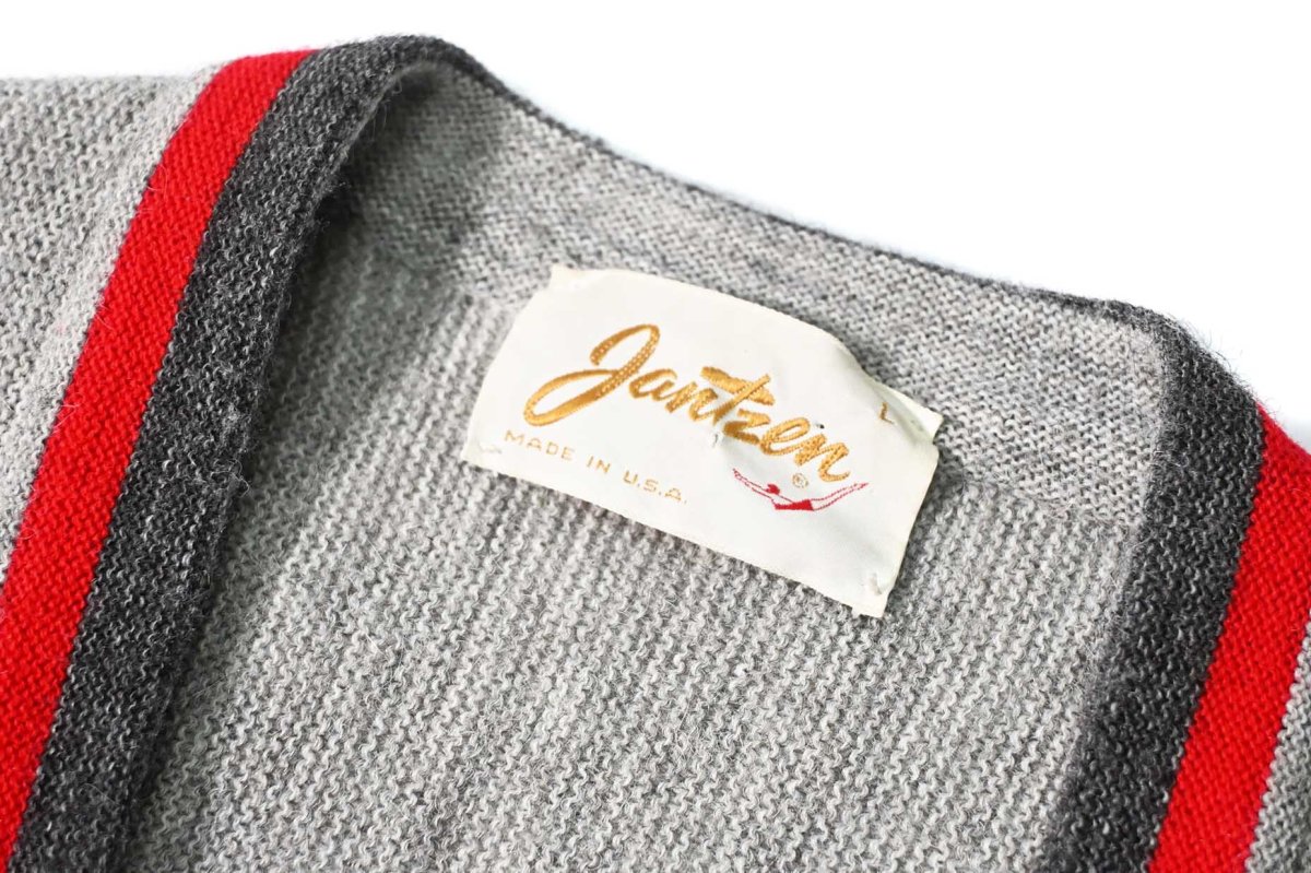 画像4: Used Jantzen Acrylic Knit Cardigan made in USA (4)