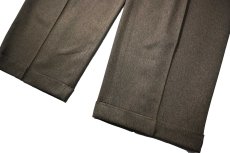 画像3: Used Levi's Slate Pleated Slacks (3)