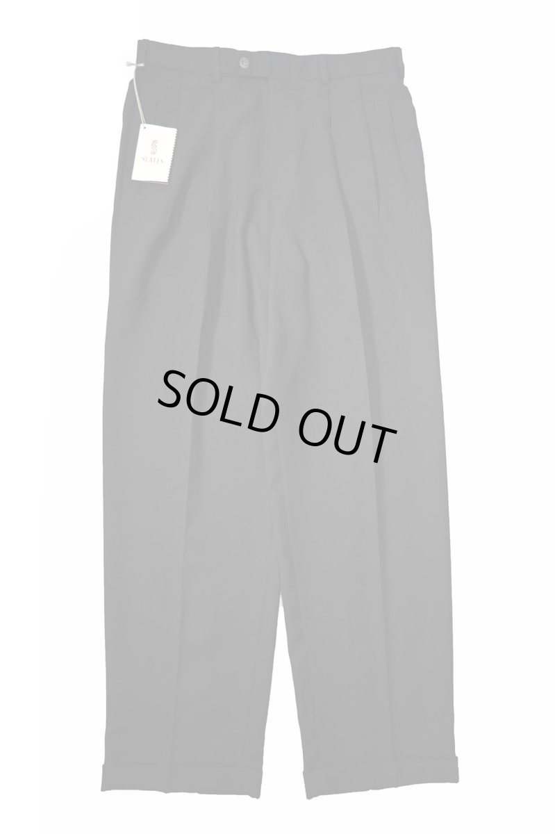 画像1: Deadstock Levi's Slate Pleated Slacks (1)