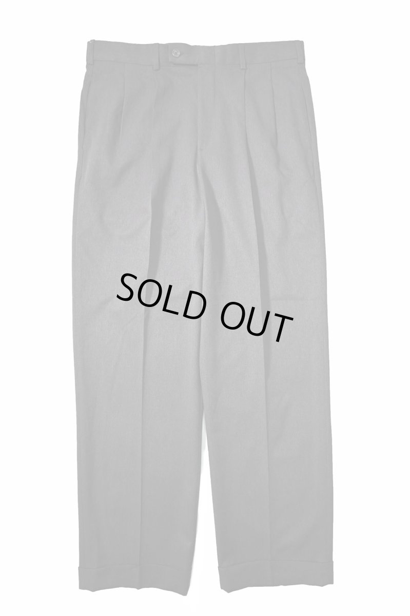 画像1: Deadstock Levi's Slate Pleated Slacks (1)