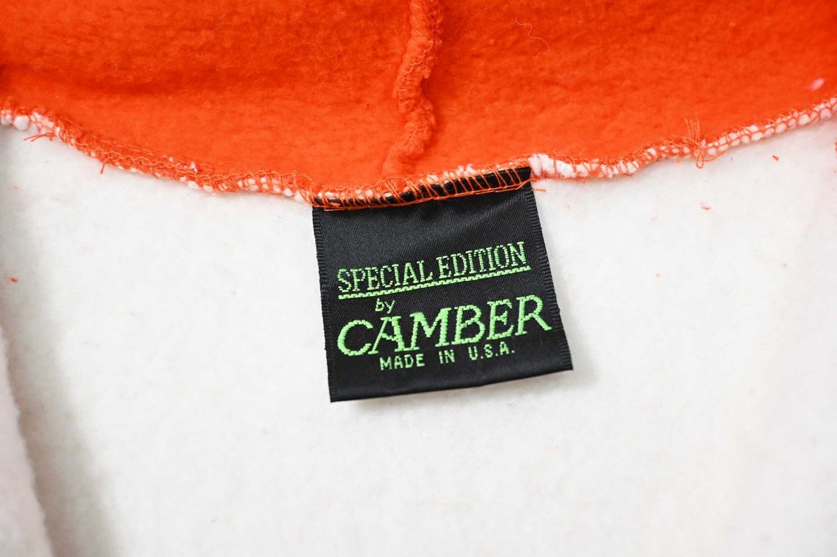 画像4: Deadstock Camber Zip Sweat Hoodie Natural/Orange (4)