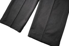 画像3: Deadstock Levi's Slate Pleated Slacks (3)