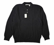 画像1: Deadstock Perry Ellis Wool Knit Polo (1)