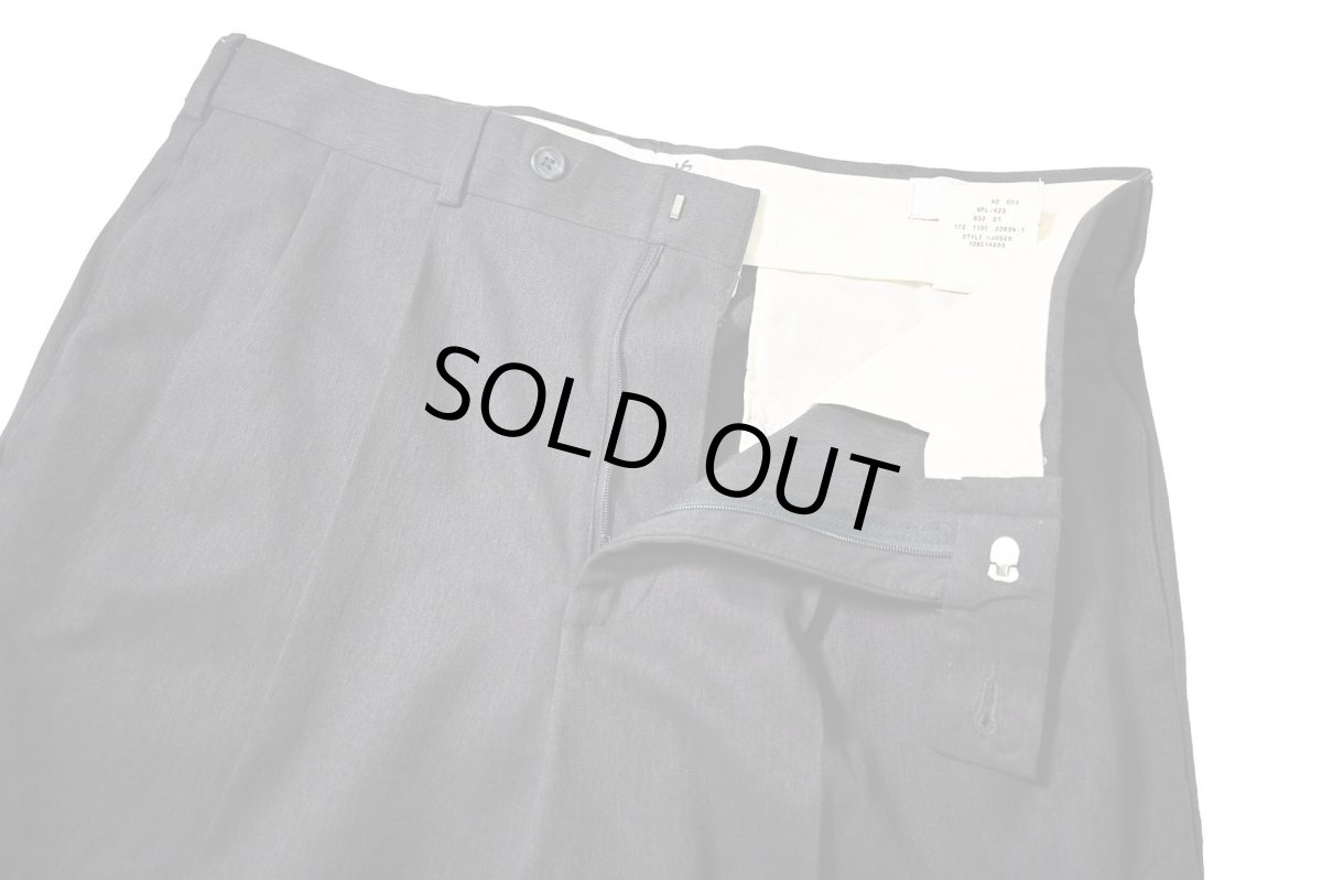 画像5: Deadstock Levi's Slate Pleated Slacks (5)