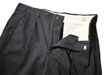 画像5: Deadstock Levi's Slate Pleated Slacks (5)