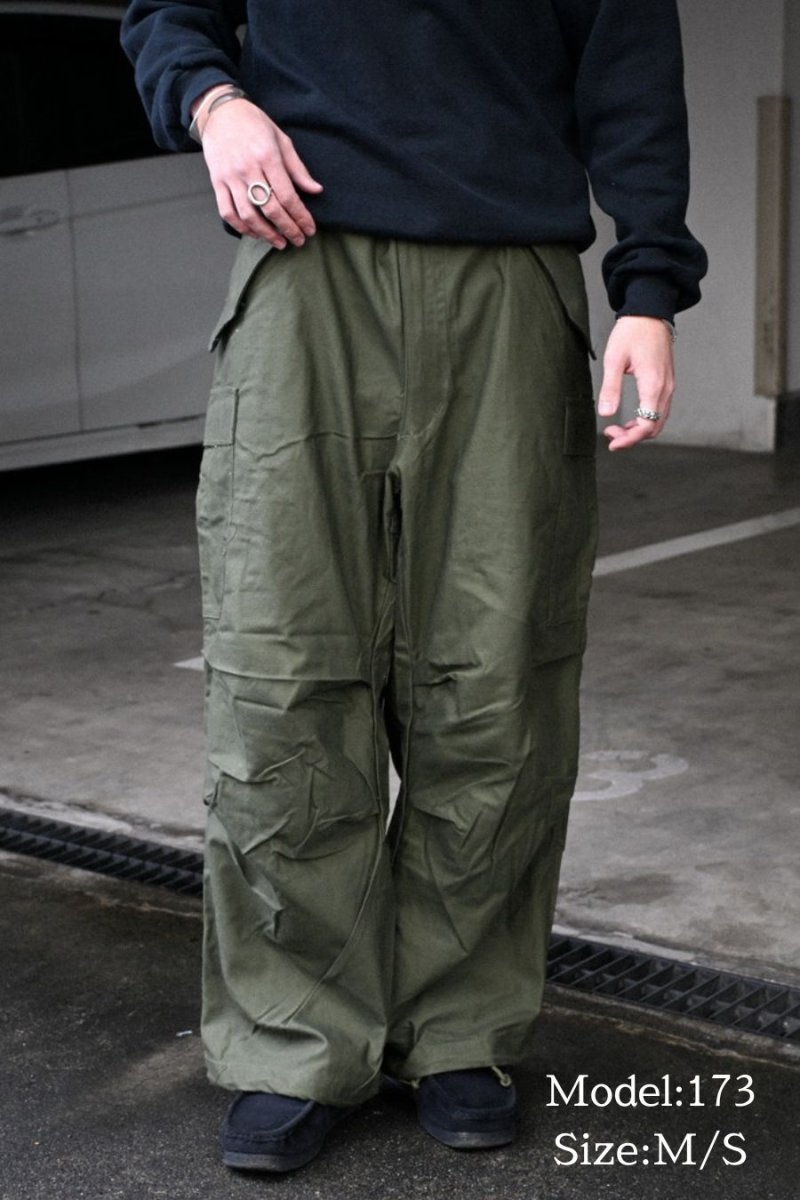 画像9: 60s Deadstock Us Army M-65 Field Pants Olive Aluminum Zipper (9)