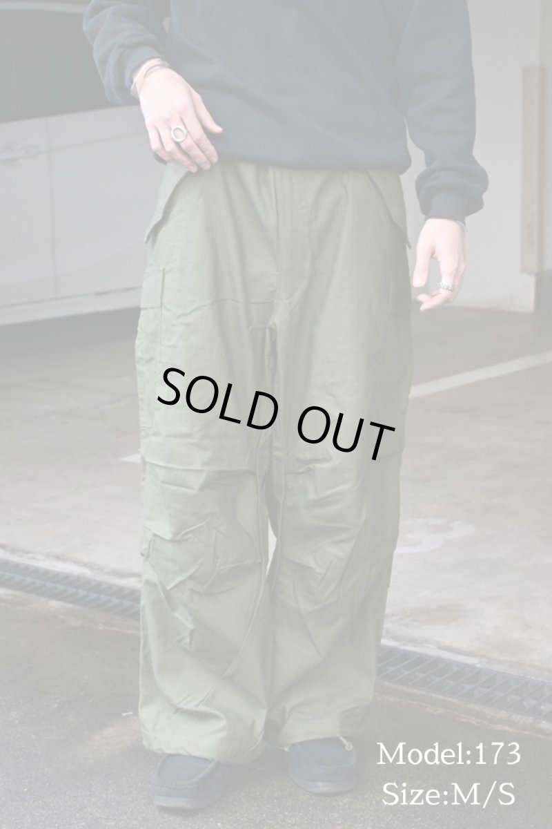 画像9: 60s Deadstock Us Army M-65 Field Pants Olive Aluminum Zipper (9)