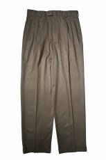 画像1: Used Levi's Slate Pleated Slacks (1)