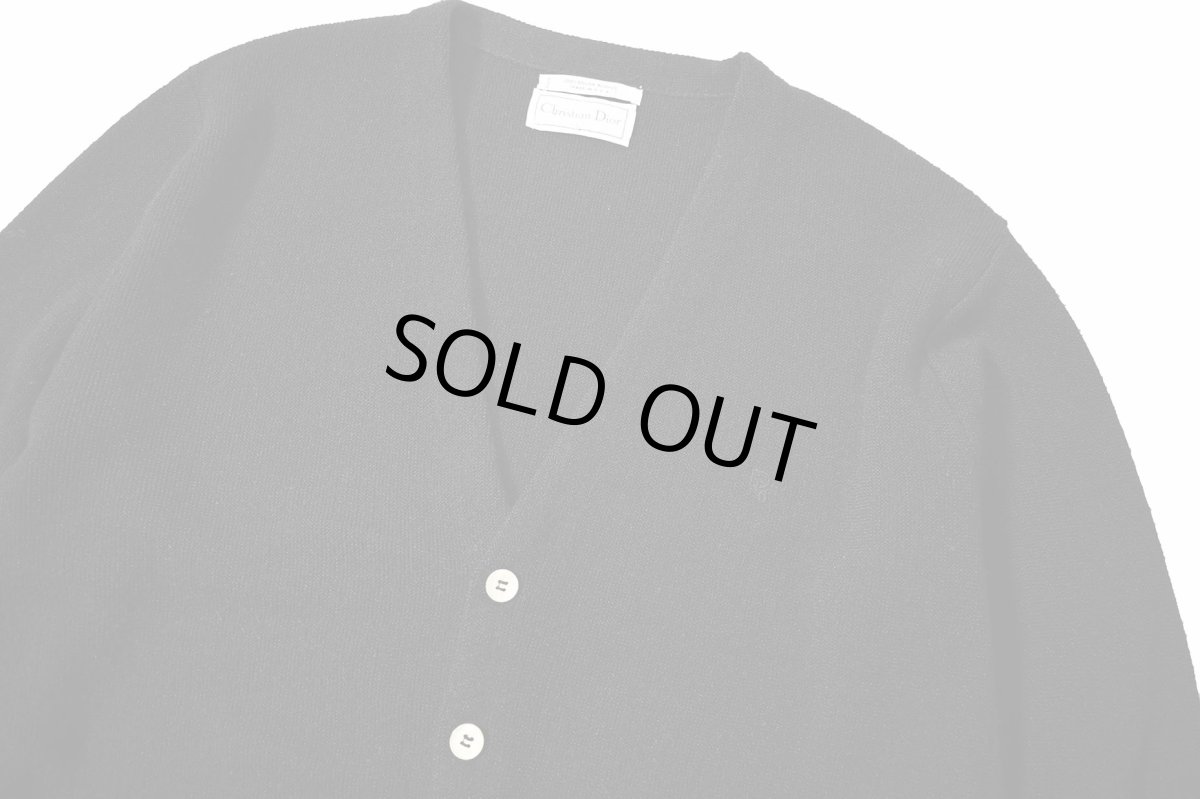 画像2: Used Christian Dior Acrylic Knit Cardigan made in USA (2)