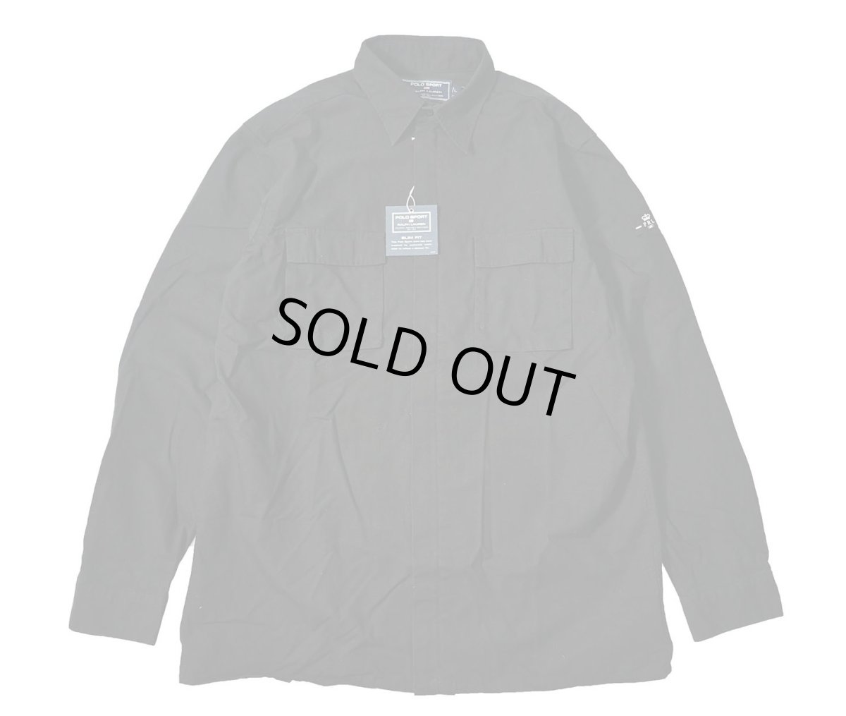 画像1: Deadstock Polo Sport Fatigue Shirt Jacket ラルフローレン (1)